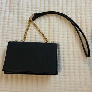 Elegant Black and Gold Women's Cross body bag/purse